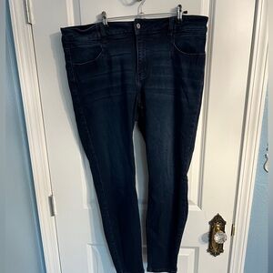 Dark blue Kancan skinny jeans